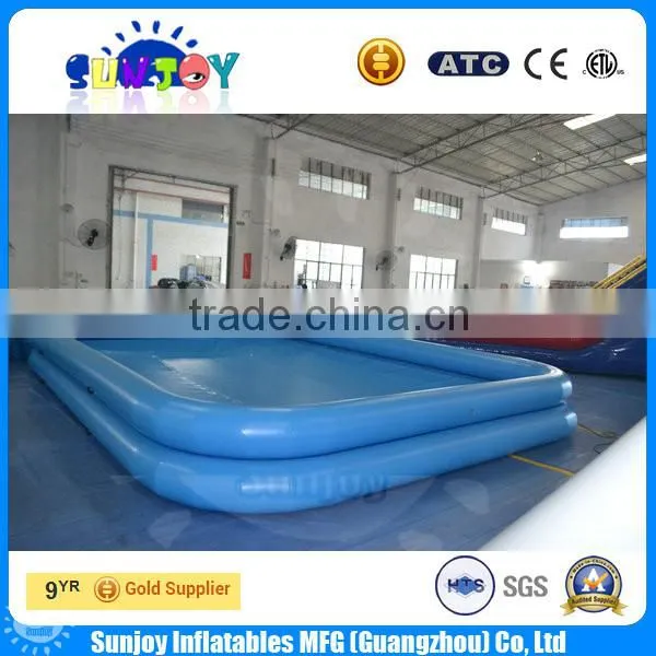 2016 Hot selling customized size circular inflatable swimming pool