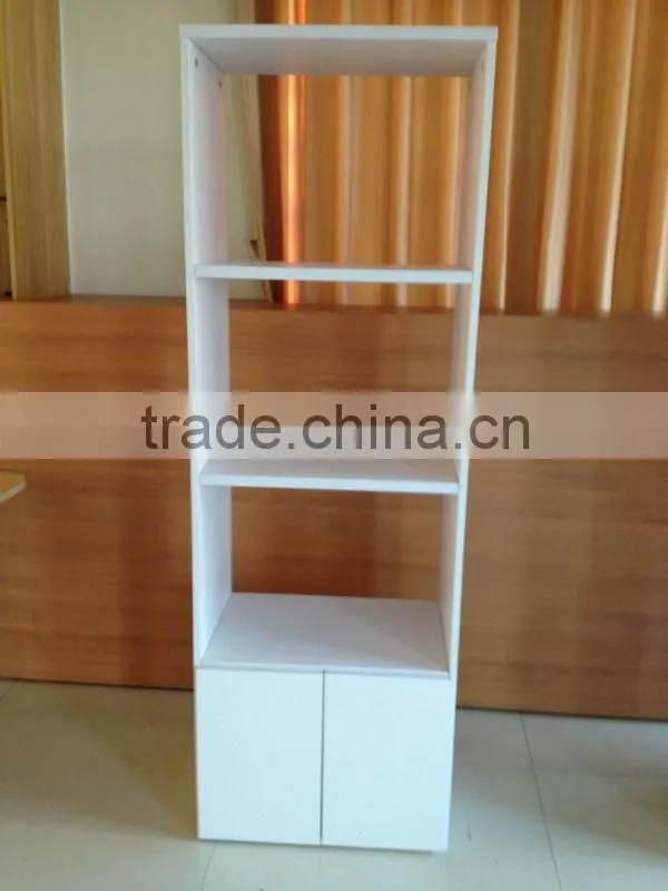 SUNRISE-B024 2012 Hot-sale Modern and simple wood office bookcase without door / bookshelf furniture