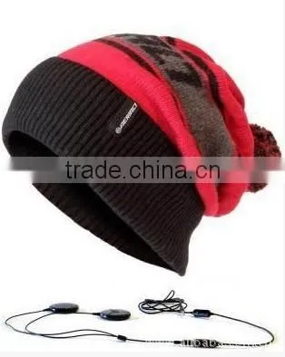 customized winter Beanie/Music Hat earbud for sale promotion