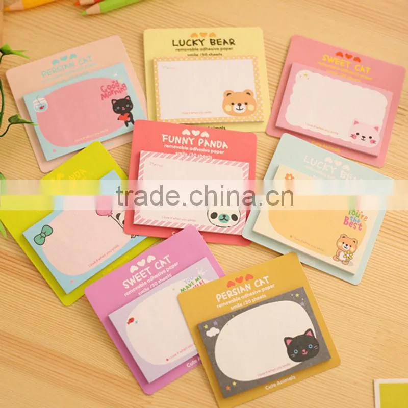 custom die cut sticky notes