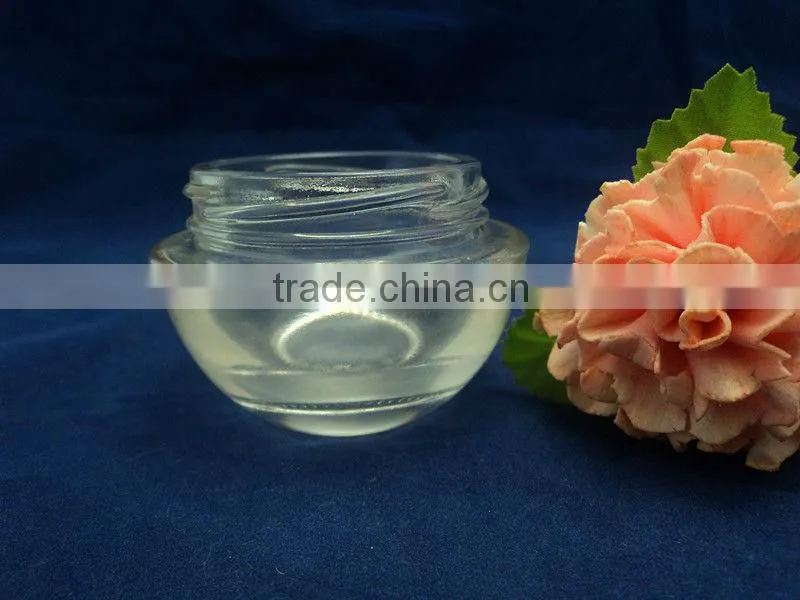 60ml clear cosmetic bottle,empty cosmetic jar for skin care cream
