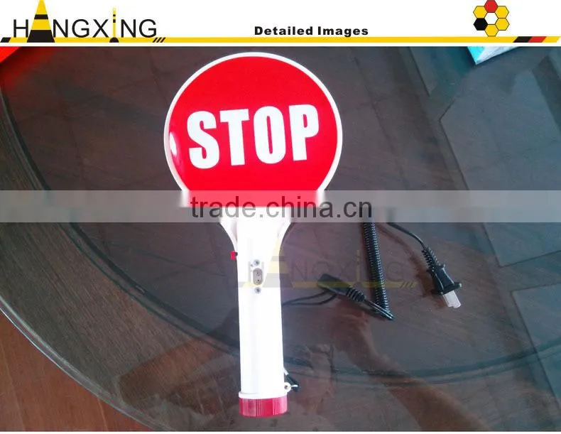 HP01 LED Stop Sign Traffic Police Equipments