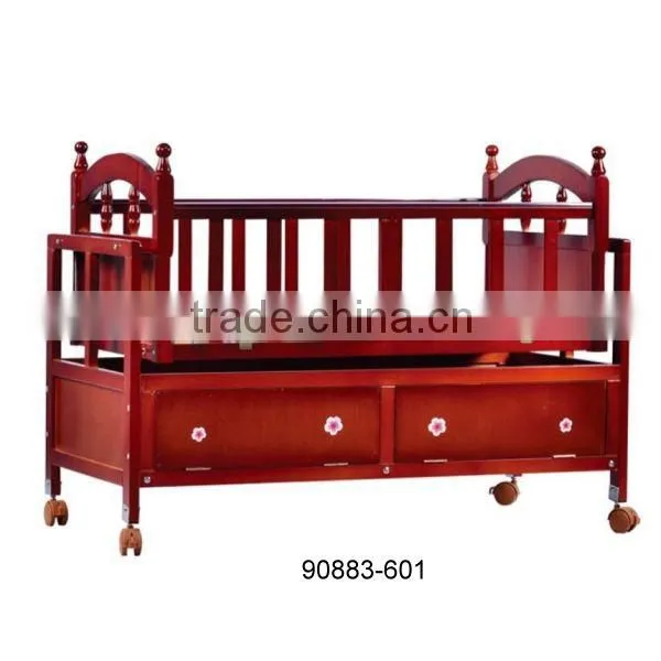 wooden bed new born baby bed wooden baby bed 90883-604
