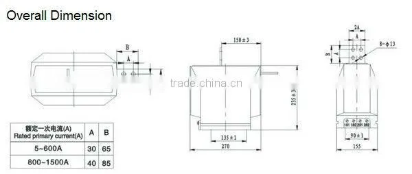LFSQ-10 different types current transformers toroidal current transformer core current transformer