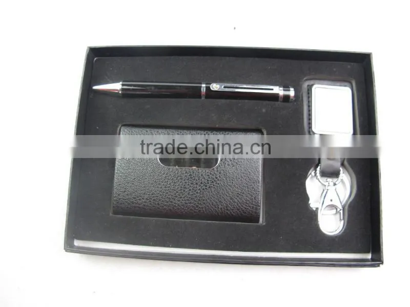 gifts card case keychain metal ball-point pen sets TS-p00413