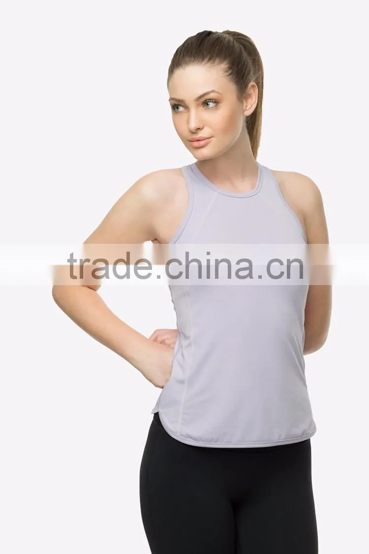 Womens Quality Workout Tank Top Athletic Gym Yoga Cami