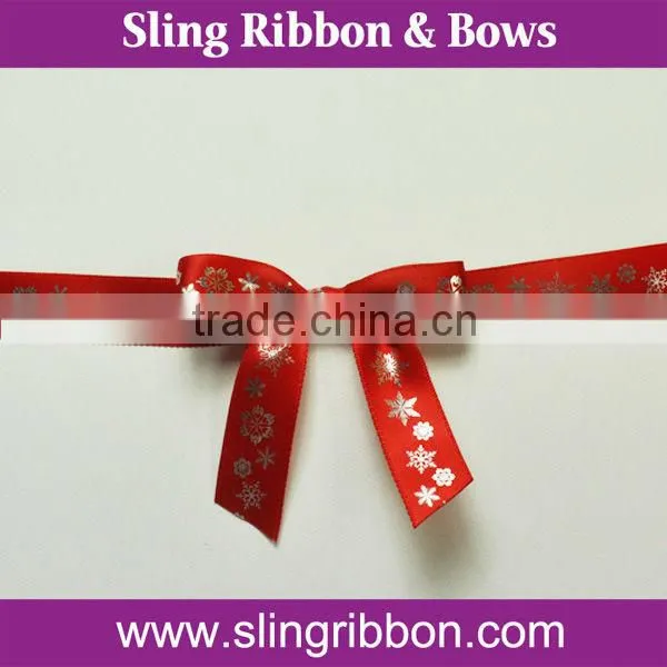High Quality Christmas Ribbon and Bow For Wrapping Presents PB-037