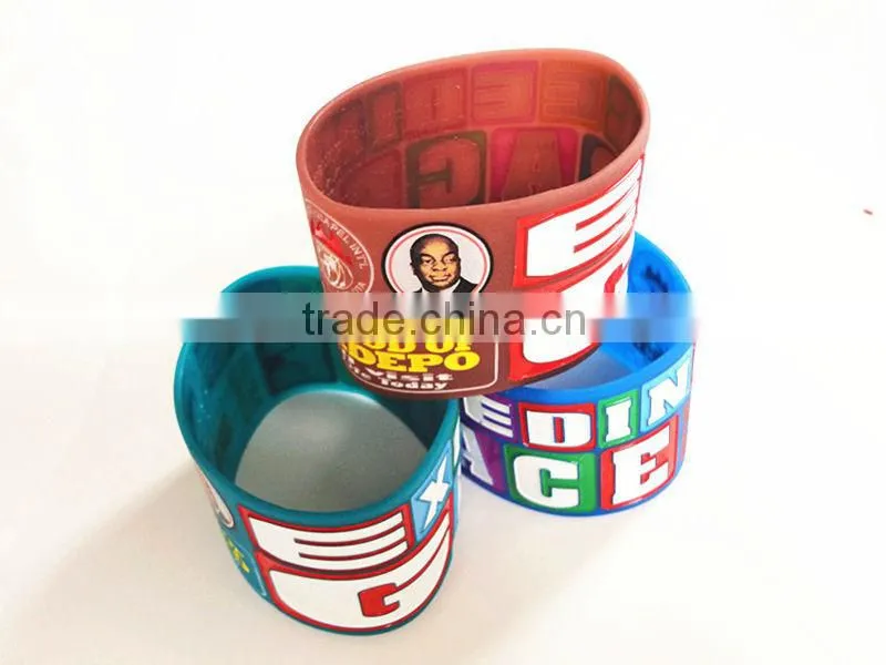 customize religious rubber bracelets