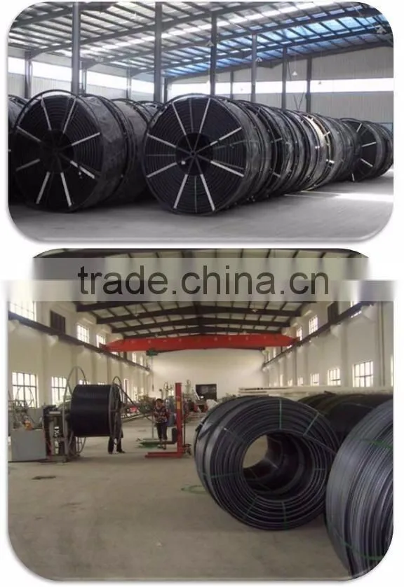 fiber optic hdpe silicon core pipe for telecommunication