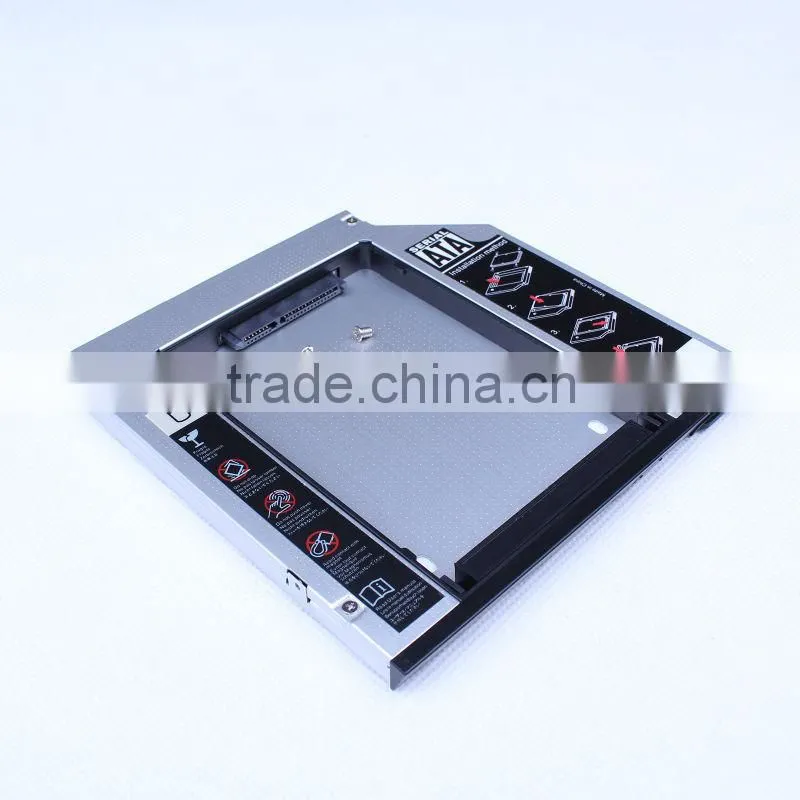 compatible for Dell E6400,E6500,E6410,E6510 sata 9.50mm 2.5' 2nd hdd caddy