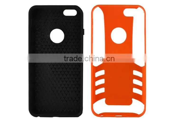 Wholesale pc+tpu hybrid bumper rocket cover case for samsung galaxy note5, note 4