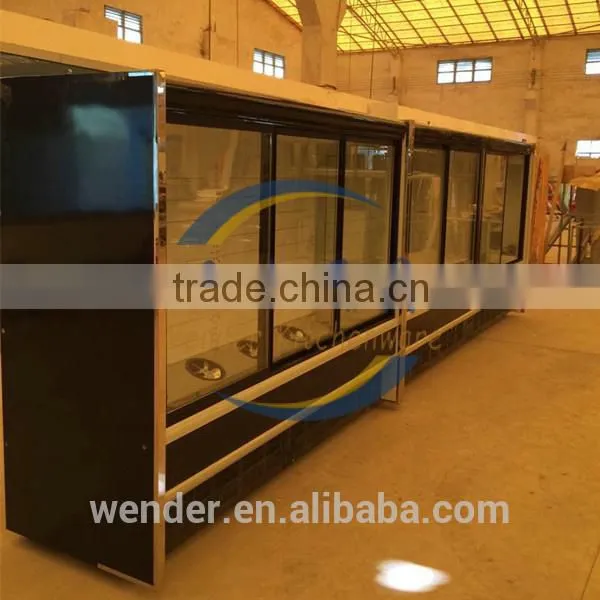 3M upright commercial supermarket Multideck Open Chiller