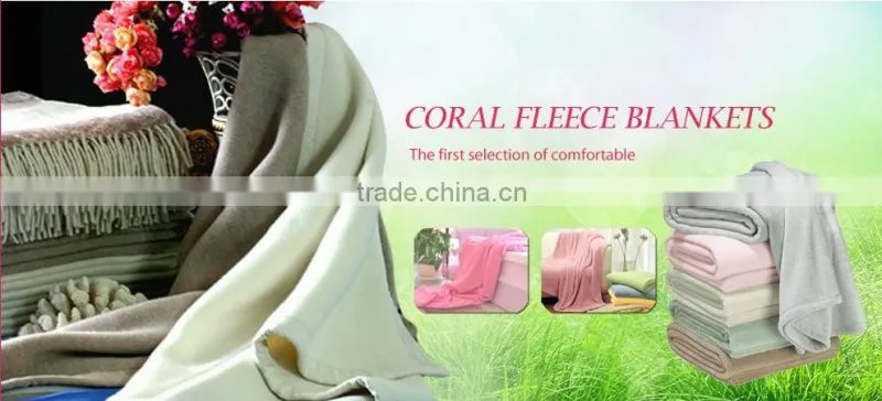Manufactory walmart alibaba china home textile stock golden blanket