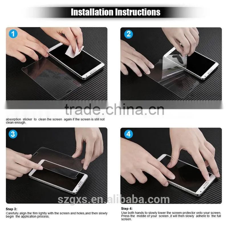 Wholesale !! Hot Product 0.33MM 2.5D anti radiation screen protectors cell phone for sony