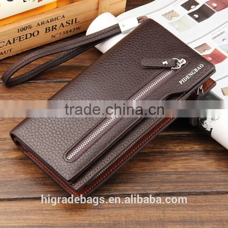 2016 purse imperial engraved leather wallet, men wallet