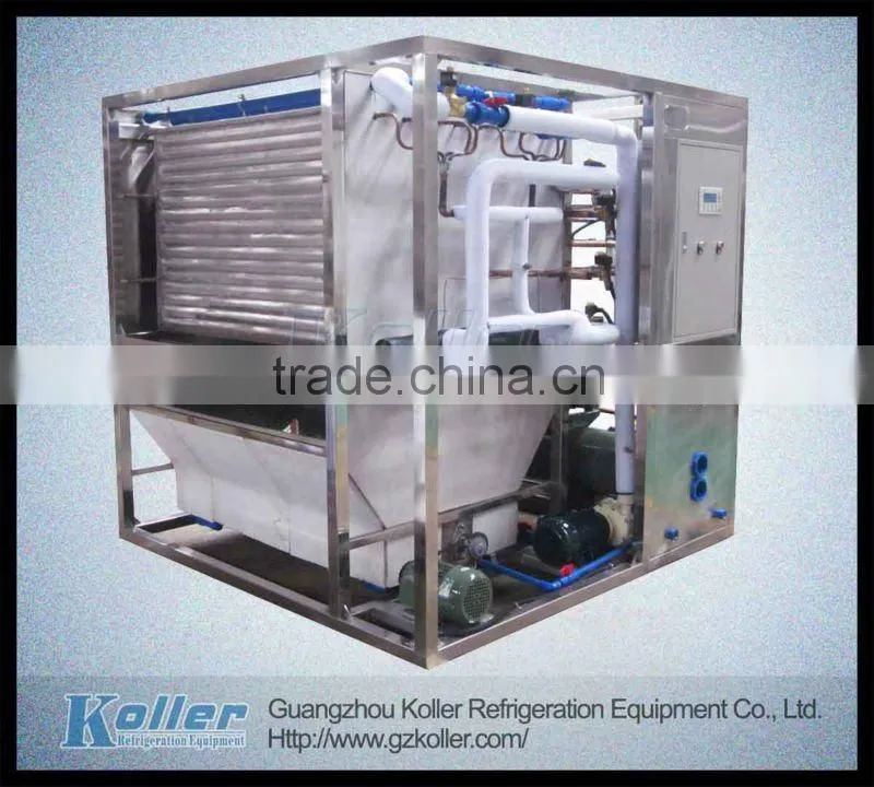 5000kg Ice Plate Maker for Seafood