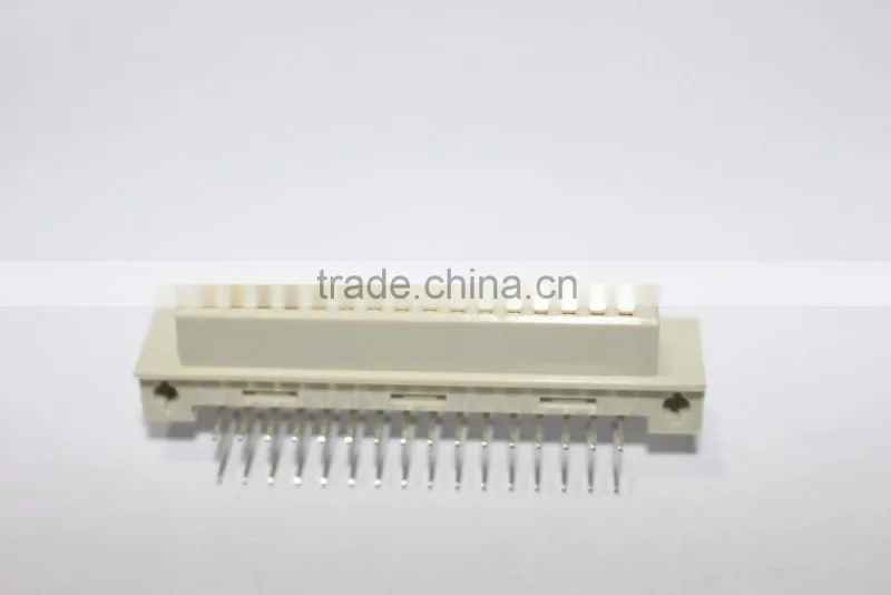 DIN 41612 3 row 32 pin right angle female type
