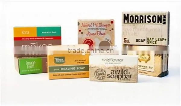 Hot sale cardboard boxes printed package soap box for packaging