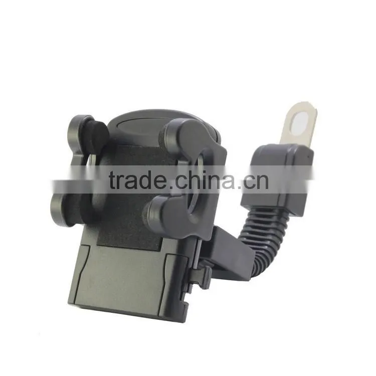 Universal Bike Motorcycle Rearview Mirror Phone Mount holder for cell Phone PDA GPS