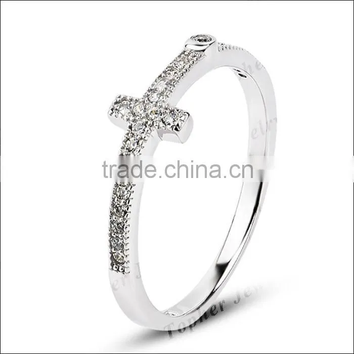 jerusalem cross ring sterling silver jewelry
