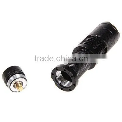 focus led flashlight aluminum 10w emergency flashlight