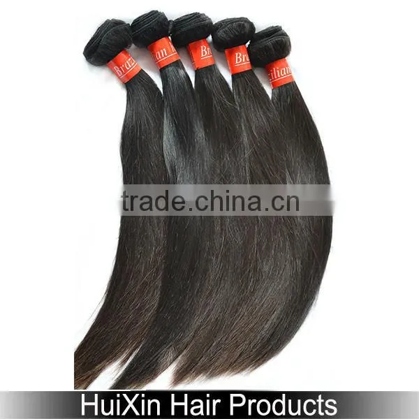 Current hot sale 100% virgin brazilian straight hair bulk from China