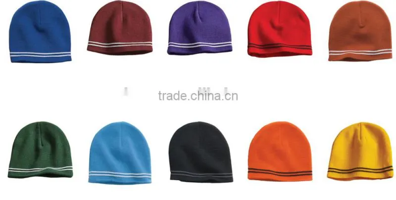 2014 Knit Beanie With Custom Label