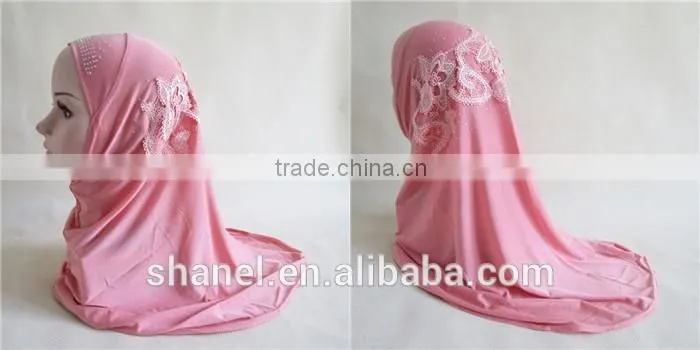 high quality wholesale rhinestones muslim women scarf hijab scarf