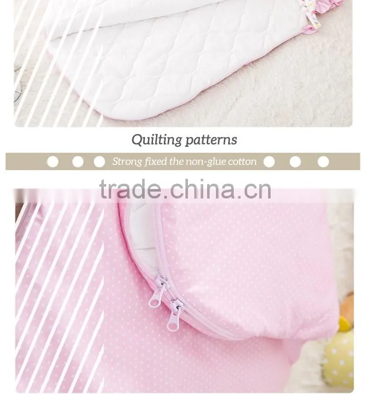 100% cotton baby child sleeping bag for four seasons without sleeve