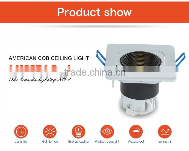 ce rohs ceiling COB crystal light