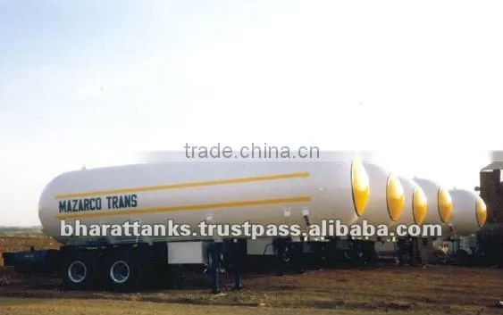 lpg semi trailer road tanker