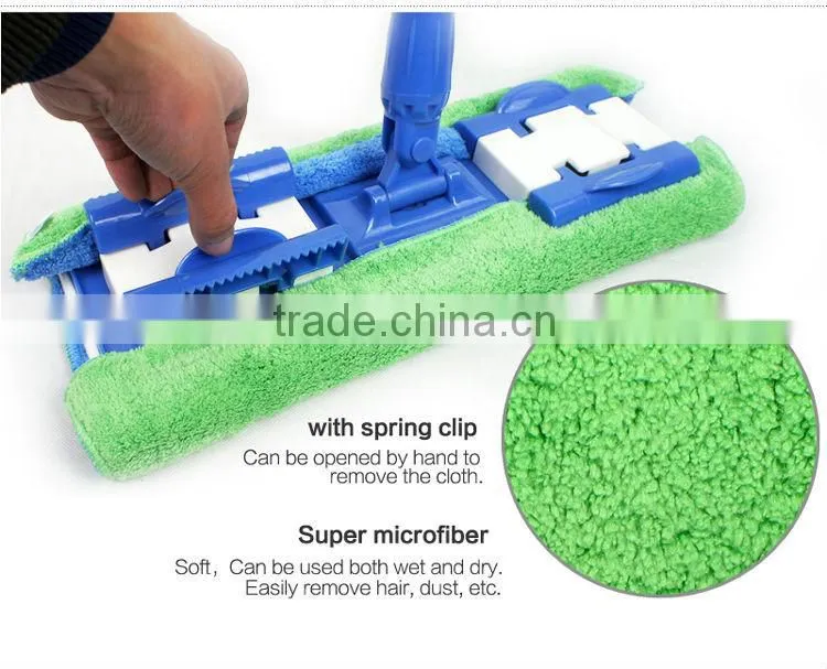 Cleaning floor microfiber catch mop