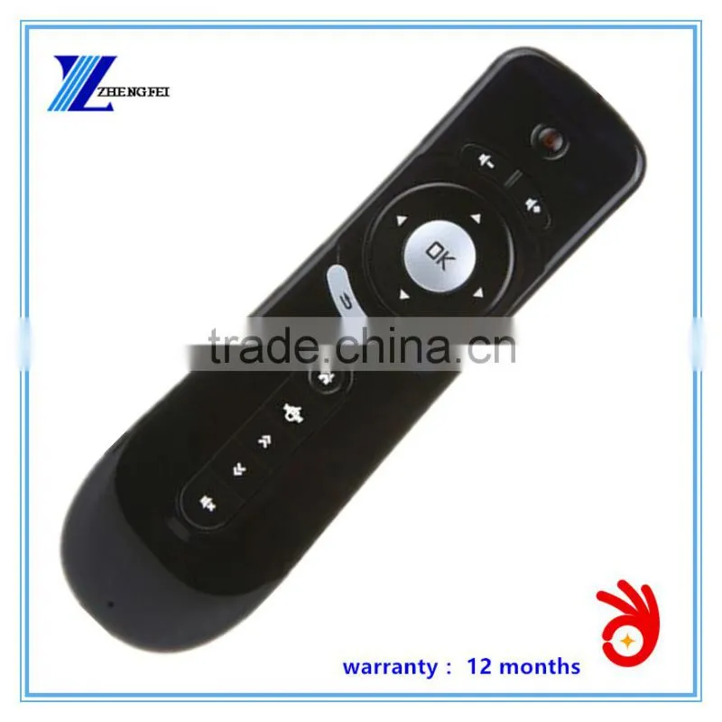 2016 new Fashion Gyroscope Mini remote control Fly Air Mouse T2 2.4G Remote Sensing Air Mouse for tv box cs918 i68 z4 m8s mxq