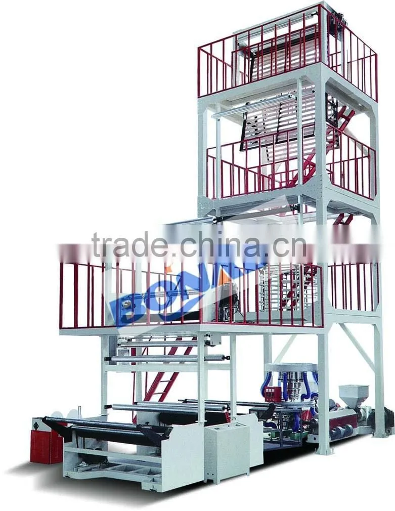 Double LayerCo-extrusion Plastic Blown Film Production Line