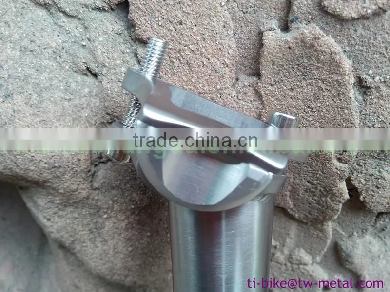 Gr9 Ti-3AL-2.5V titanium backset 27.2 31.6 30.9 seat post with all time warranty