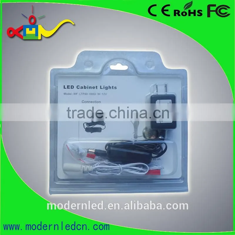 New style blister pack 4 lamp/set cabinet door light switch