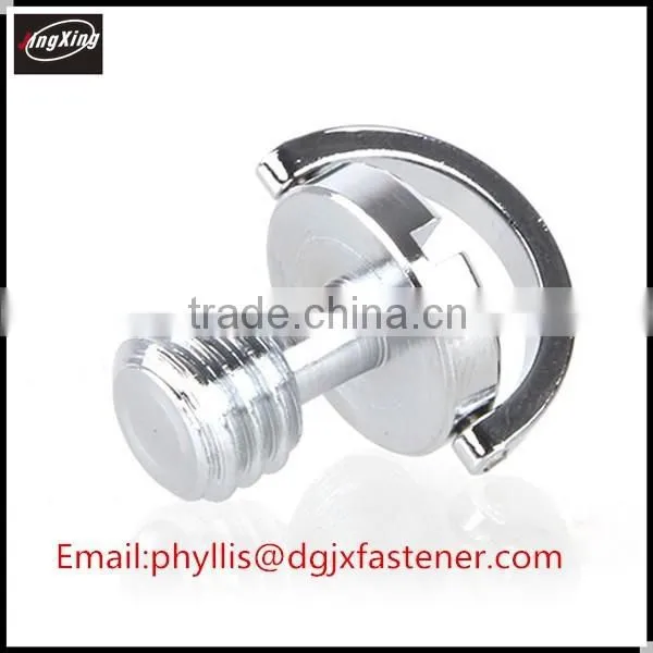 1/4"-20 D ring camera screw