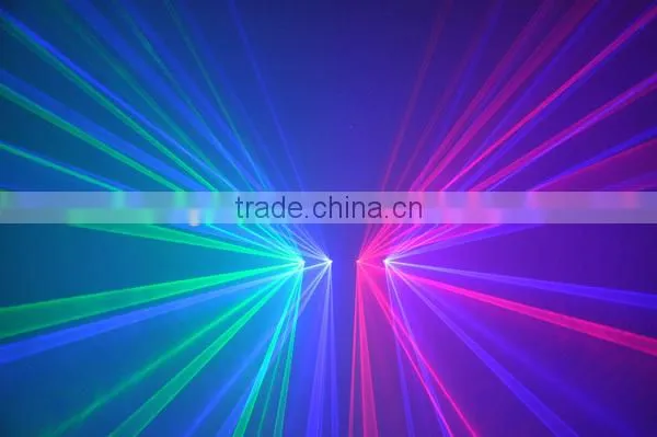 Most popular 4 colors 4 head laser light for sale