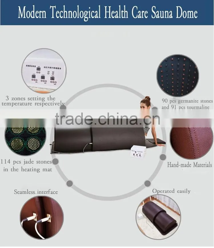 far infrared sauna dome infrared toumaline spa capsule germanium sauna dome hothouse for beauty salon
