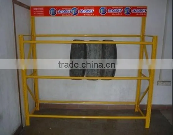 heavy duty 3 tier metal wheel rim display rack