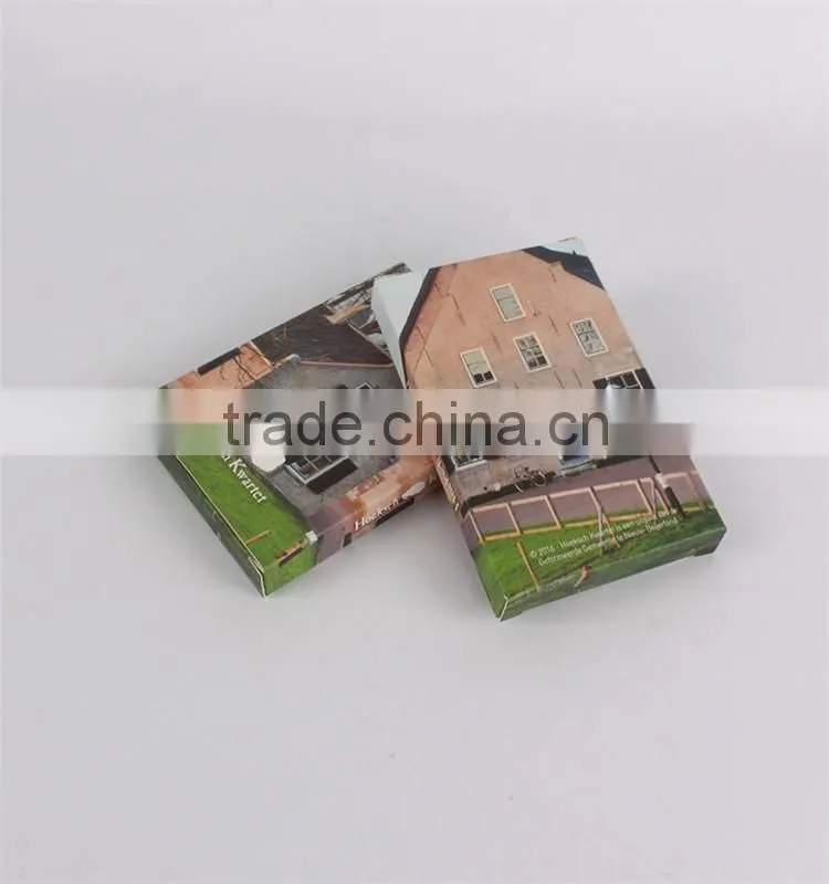 2016 Full Color High Quality Custom Educational Paper Cards