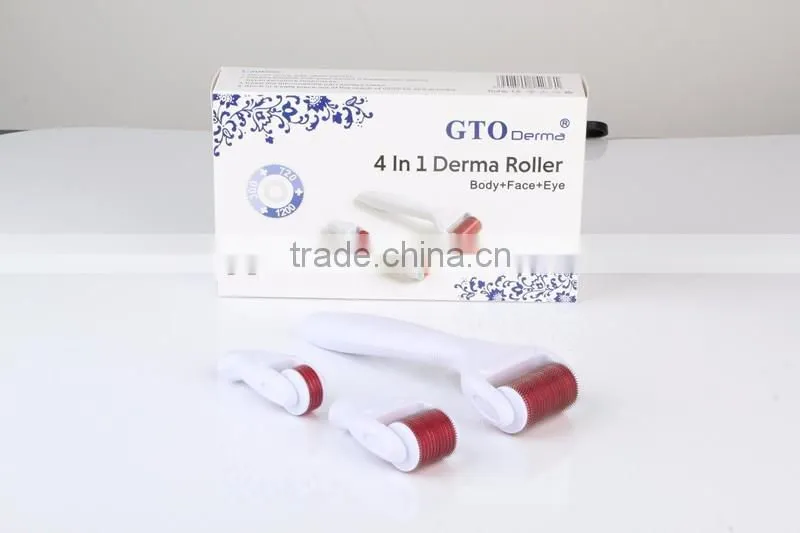 Mesotherapy 300/720/1200 needle 4 in 1derma roller with Medical CE