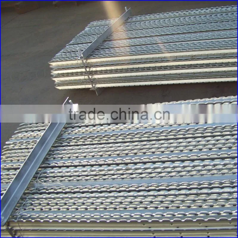 hot dip galvanized and paint dark green Steel Y Fence Post for Middle East and Israel Market