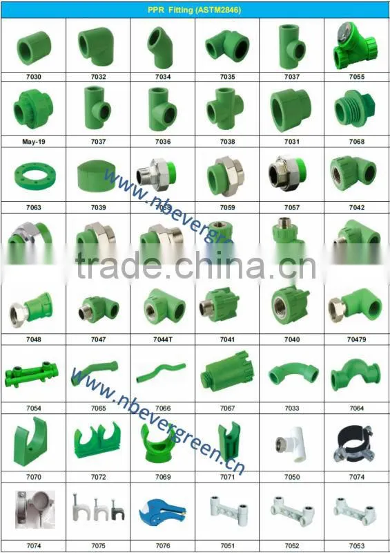 plastic PVC threaded pipe plug