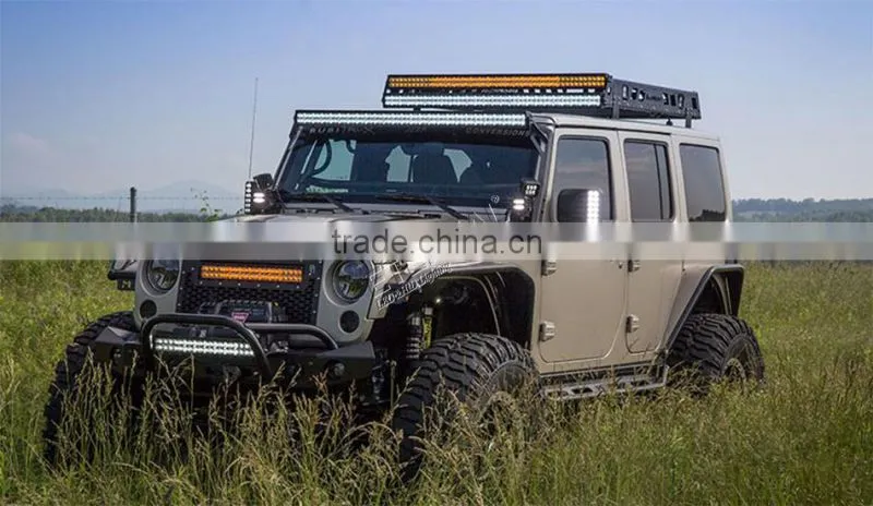 07-14 JEEP Wrangler Rubicon JK LED offroad mirror light 4x4 racing vehicles rear mirror