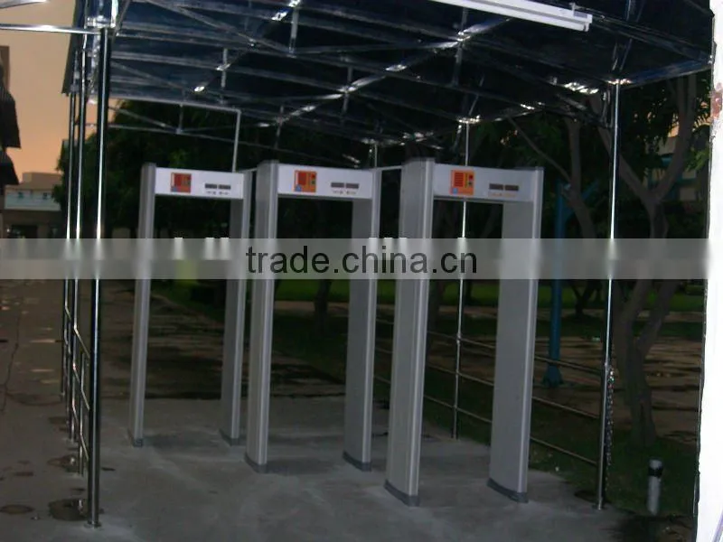 hot! walk through metal detector Alarm gate(XLD-A LED)