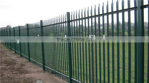 Galvanized iron wire palisade fence