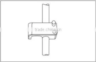 Professional Production Plastic Wall Cable Clip
