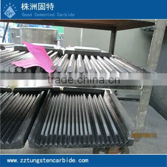 Carbide graphite fishing rod blanks
