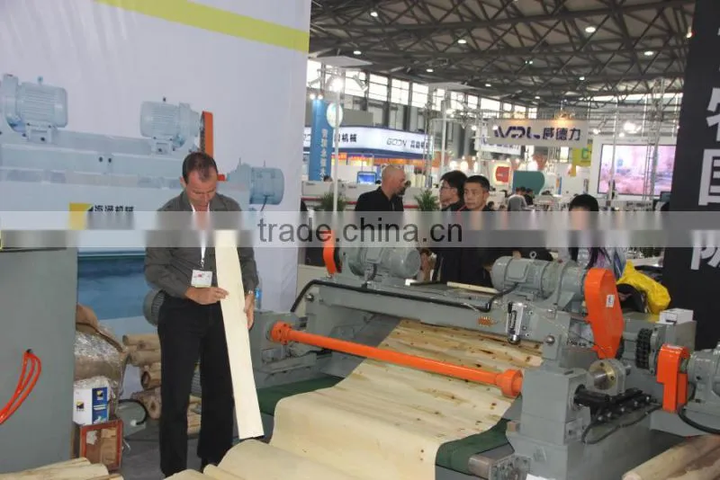 woodworking spindless veneer rotary lathe